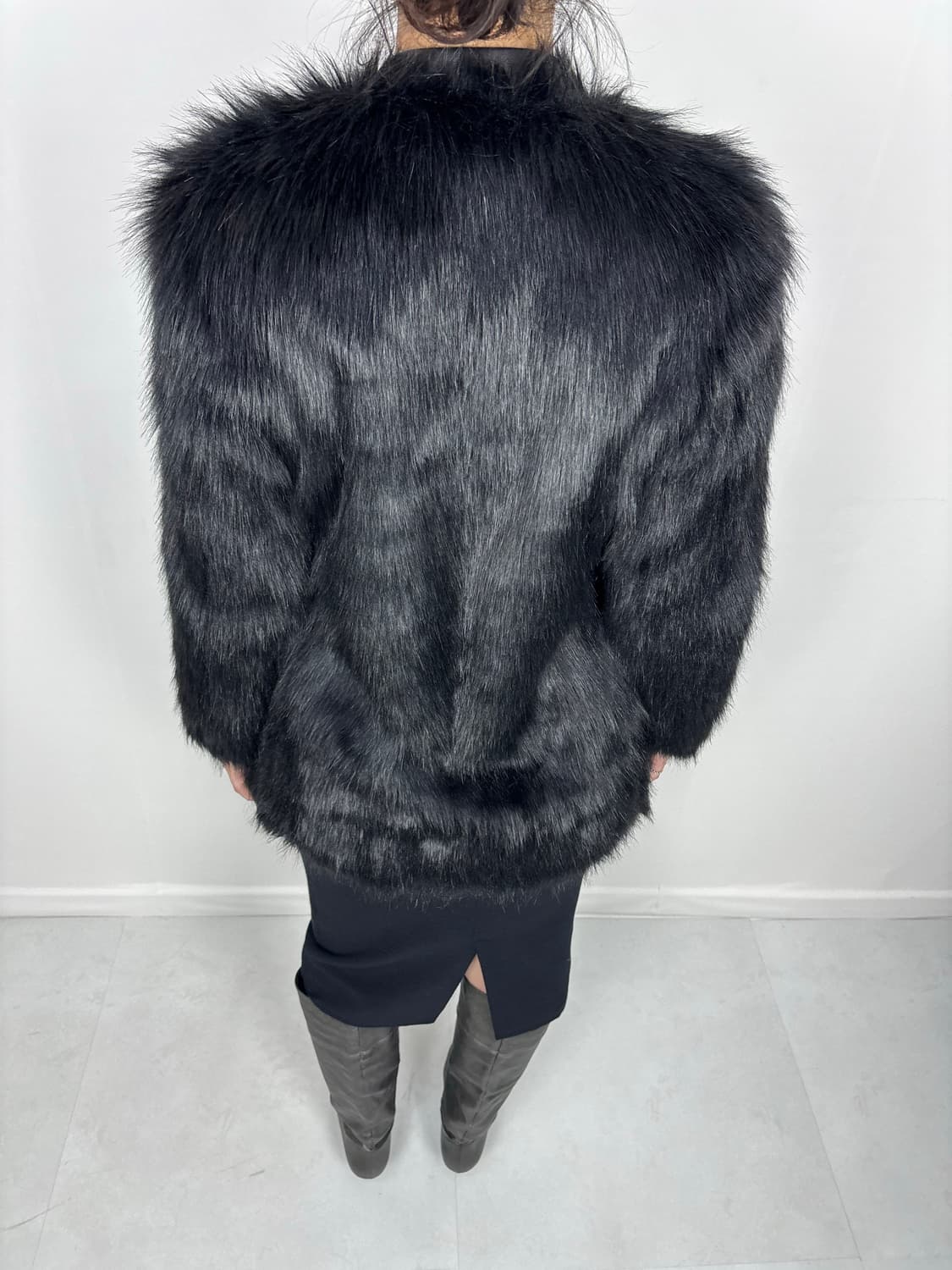 LEATHER TRIM FUR JACKET 상품이미지6