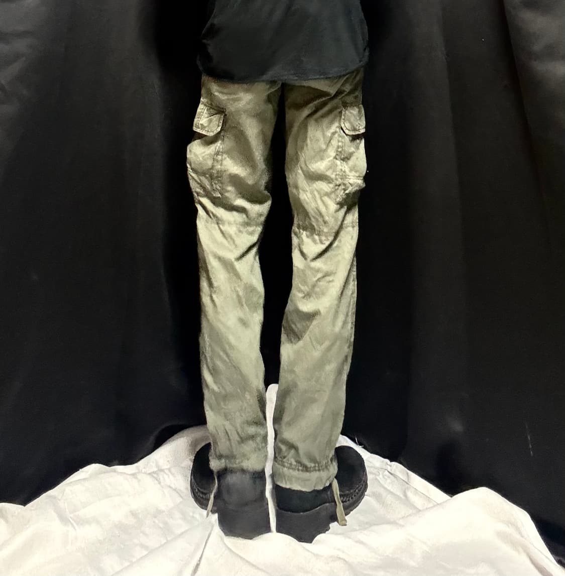 “Unknown” Y2K Khaki Cargo Pants 상품이미지3