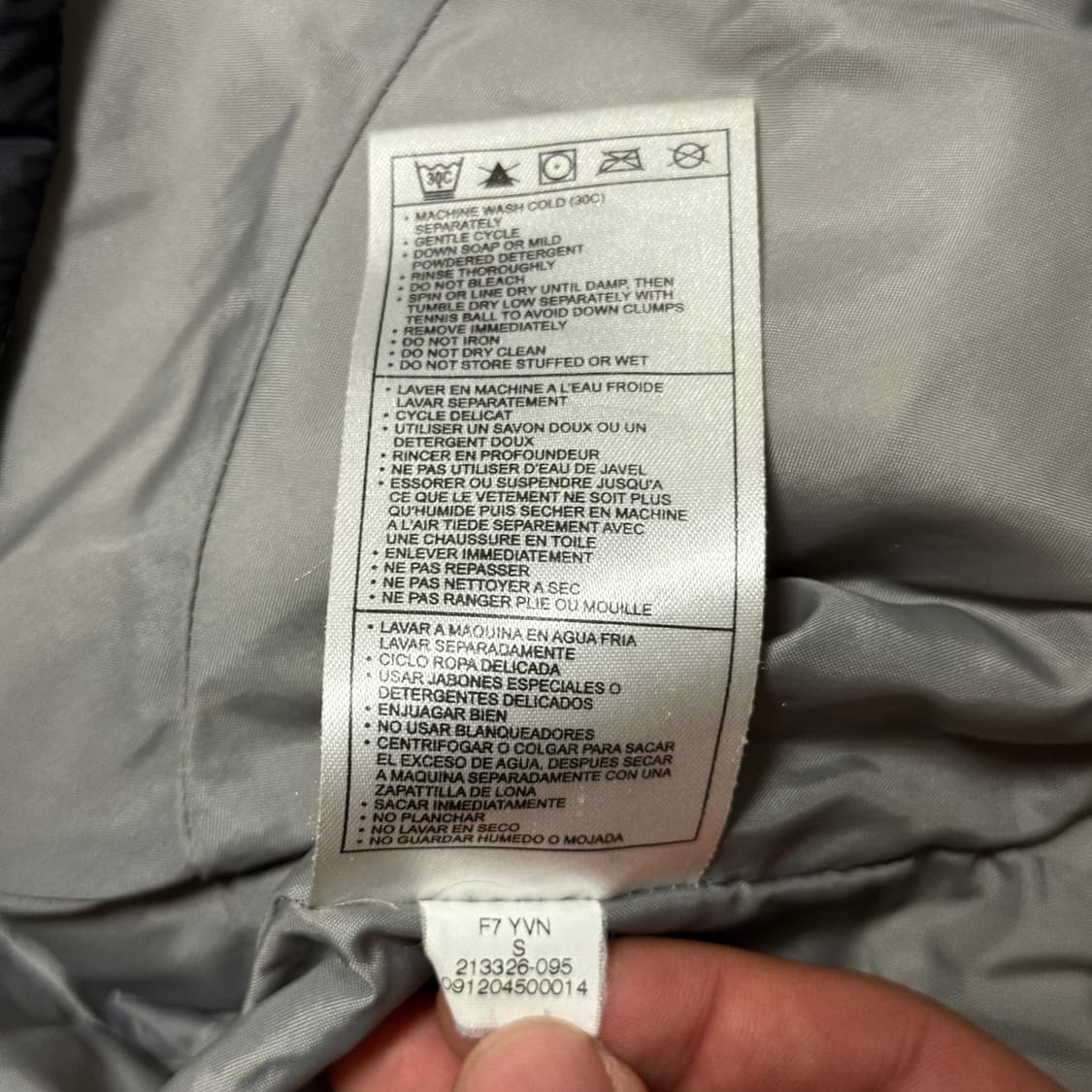 나이키 블랙 올드스쿨 고프코어 패딩 s 상품이미지7