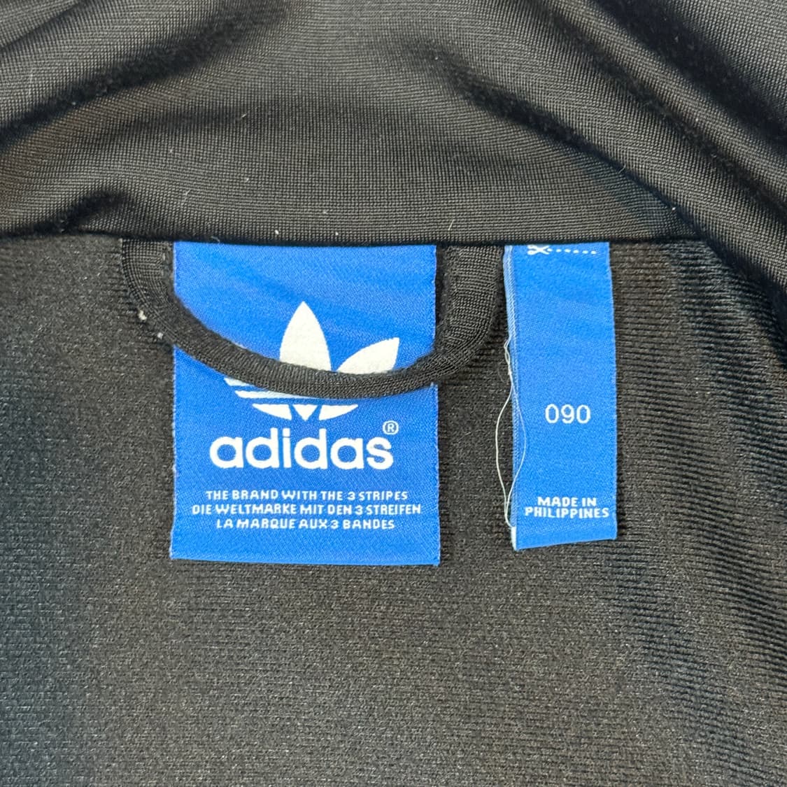 90) 아디다스 파이어버드 삼선 져지 트랙탑 집업 블랙 A1 상품이미지7