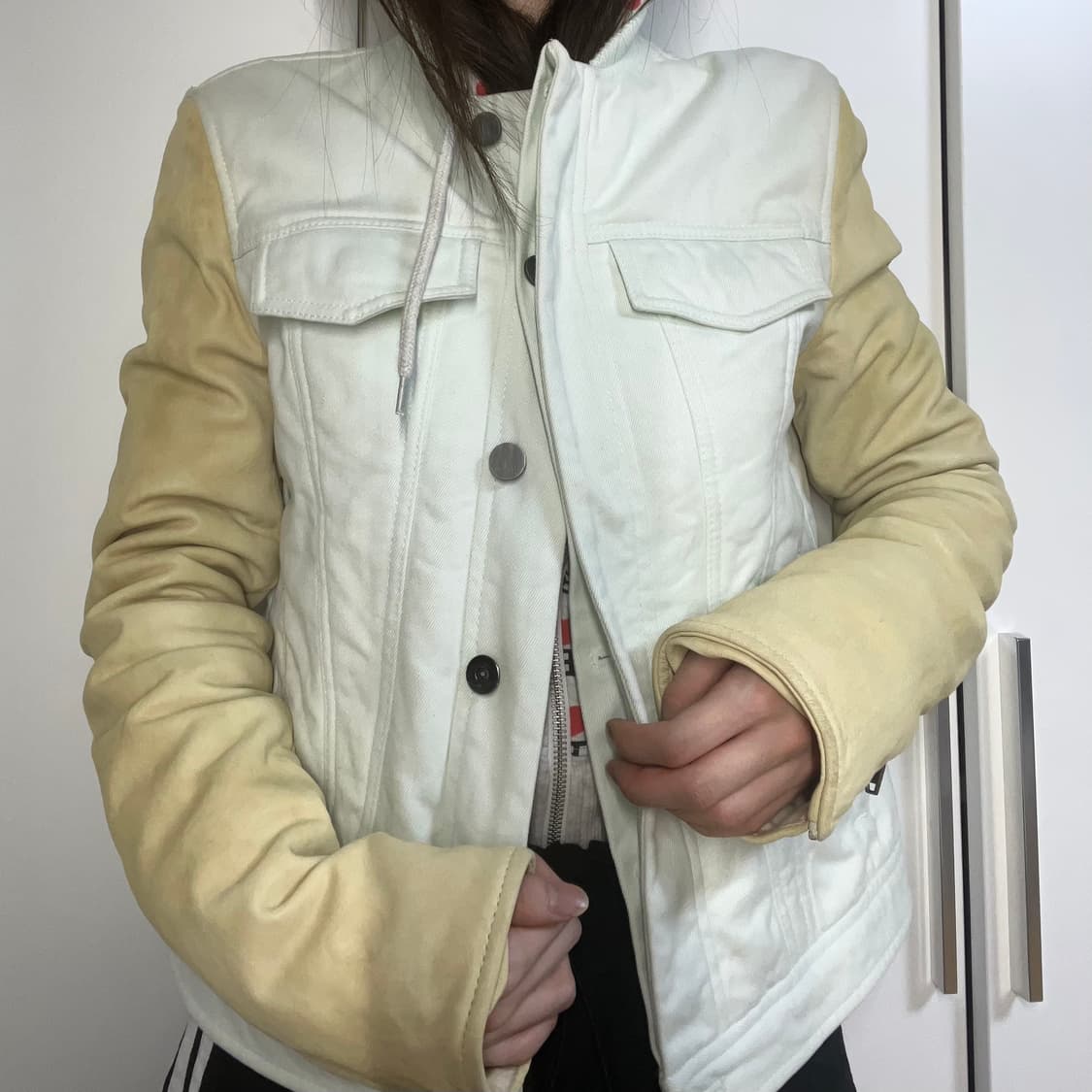 알렉산더왕 레더 코튼 자켓 상품이미지2