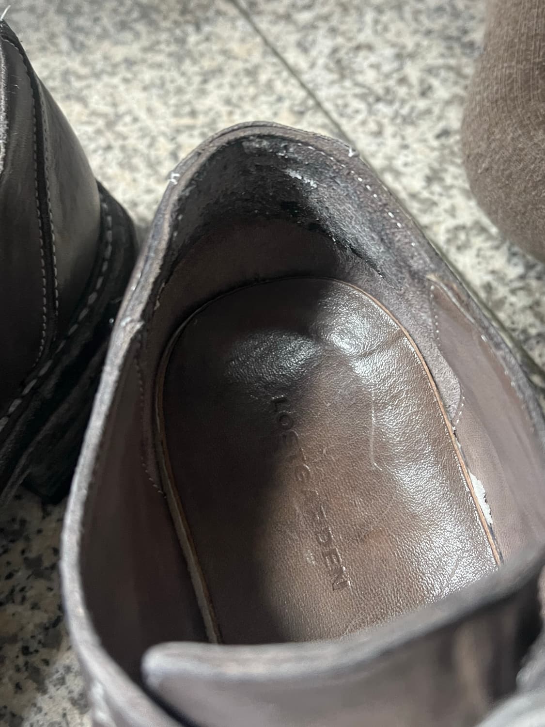 로스트가든 하운드 그레이 더비슈즈 44 상품이미지10