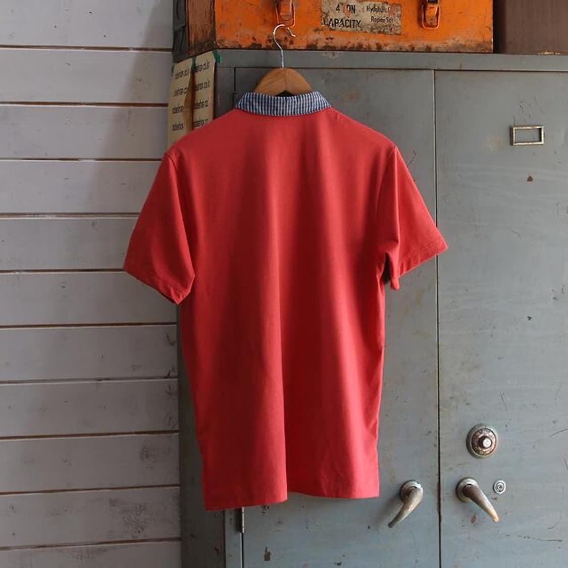 (착용컷) 나이키 골프 반팔 카라 티셔츠 (남성용 L) 상품이미지4