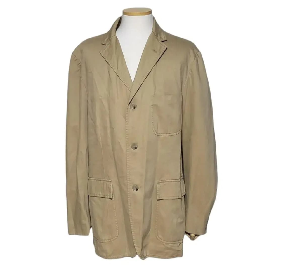 (XL) 90s 두산폴로 폴로자켓 폴로헤링본자켓 폴로가디건 폴로랄프로렌 상품이미지3