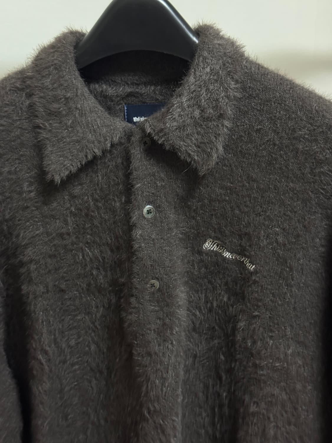 디스이즈네버댓 폴로 니트 티셔츠 TN243KKNPK08 상품이미지4