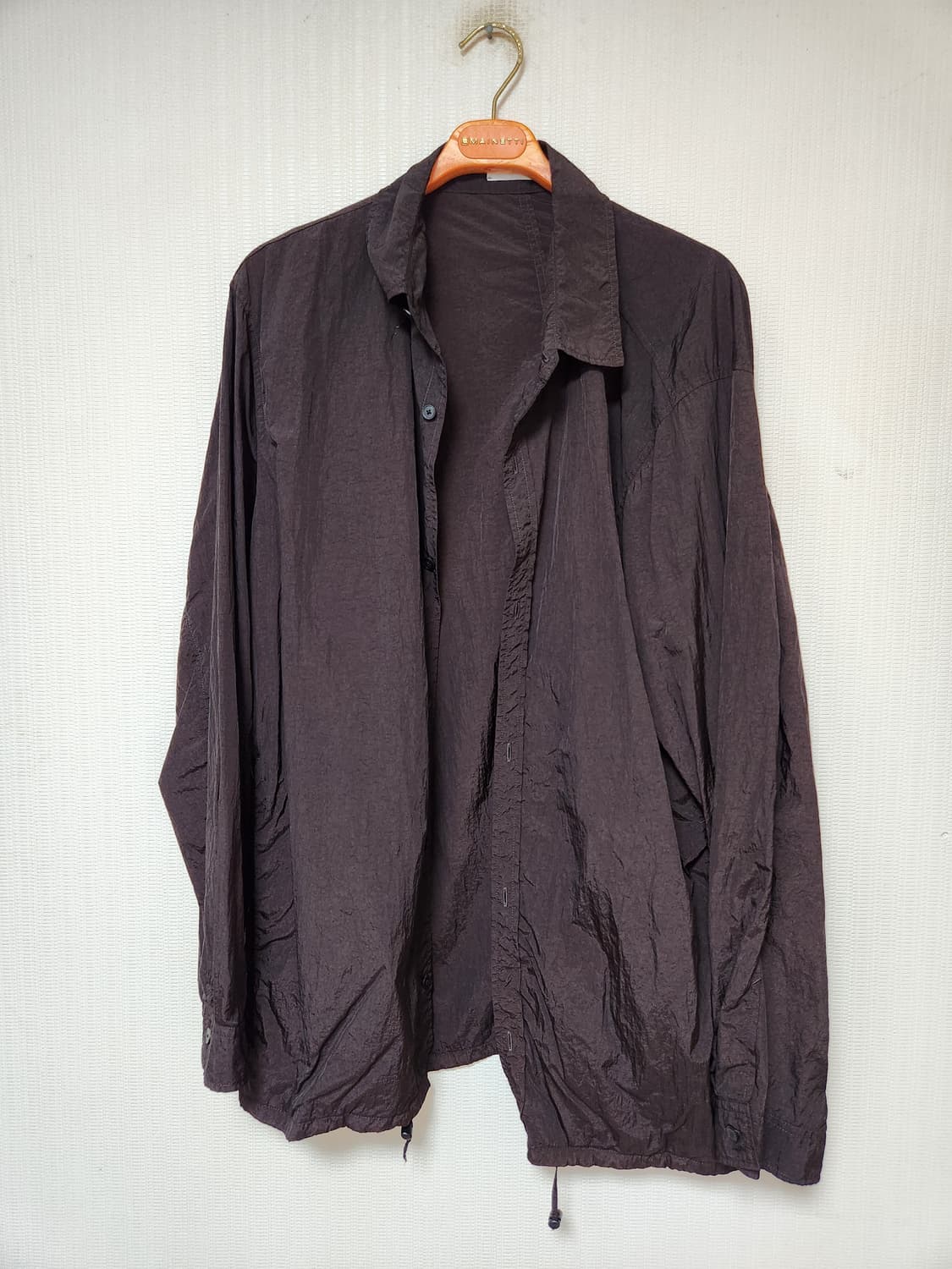 ATON NYLON OVERDYED 셋업(브라운) 판매합니다. 상품이미지1