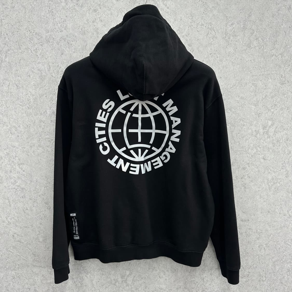 95 LMC 남자 홀로그램 마킹 루즈핏 후드티 상품이미지2