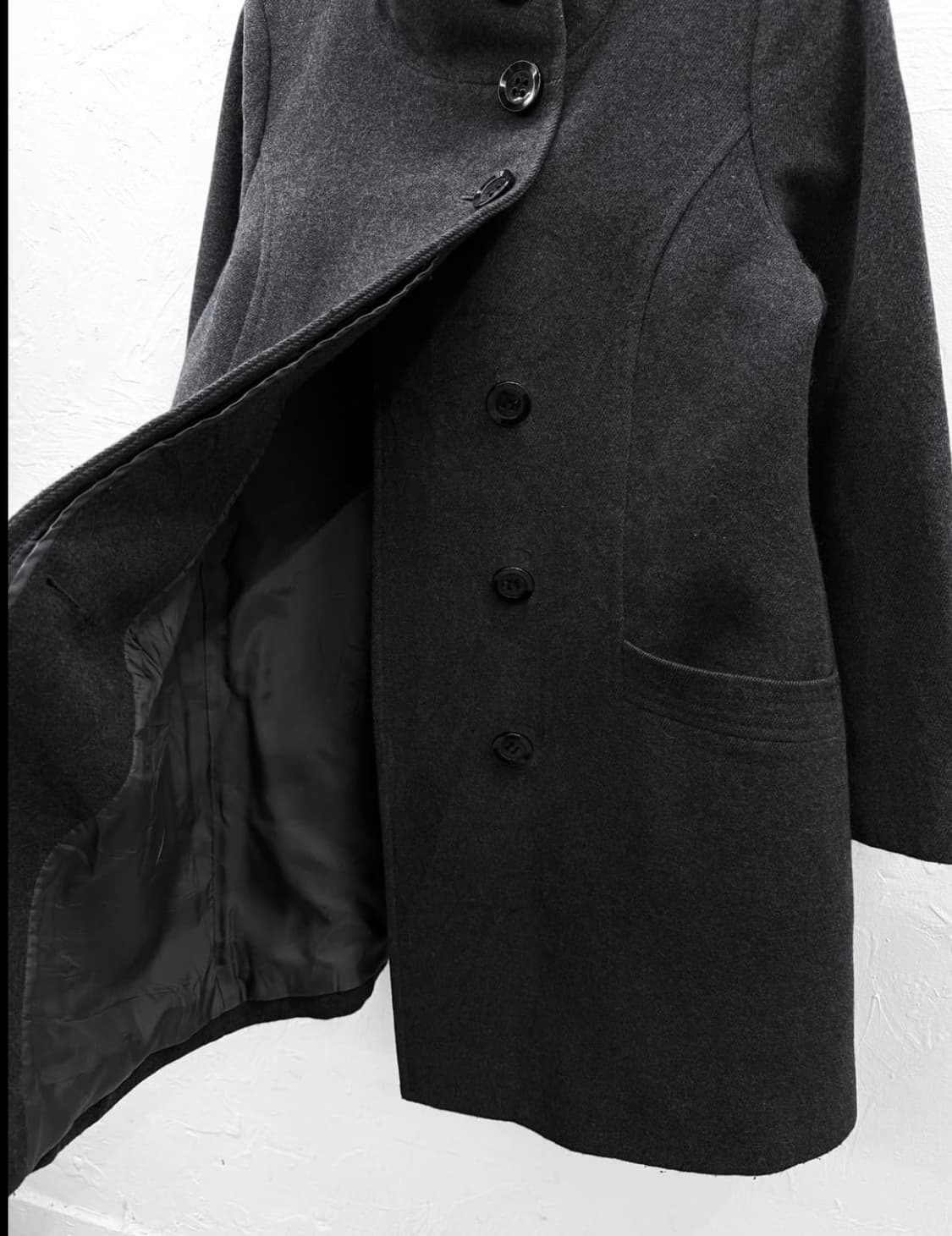 하이넥 빈티지 코트 상품이미지4