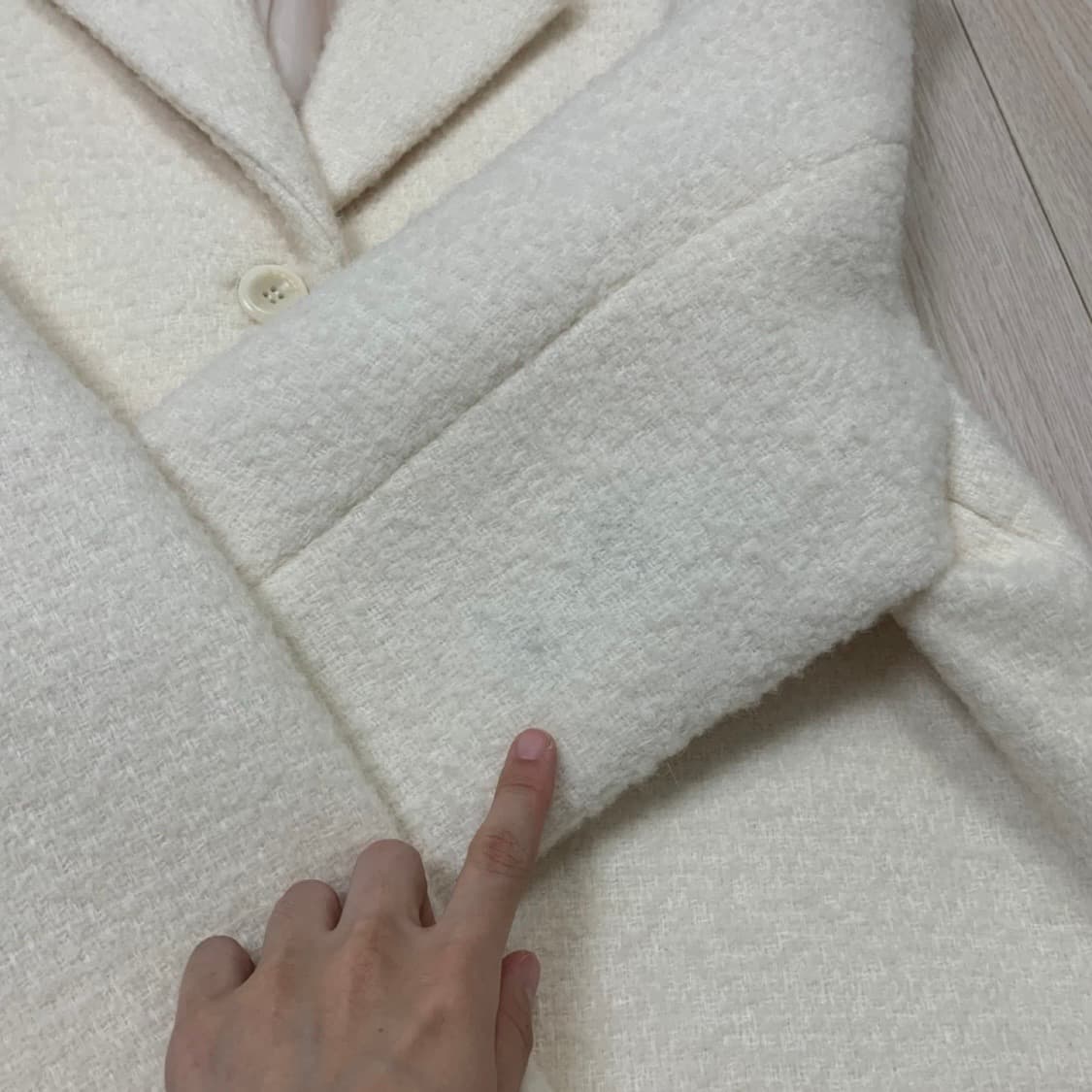 레터 테디코트 상품이미지6