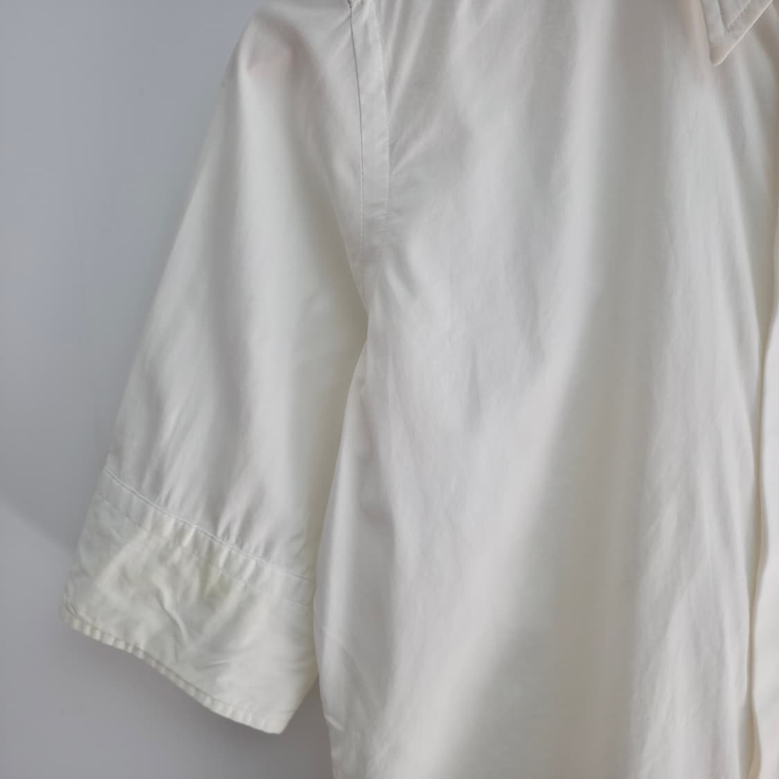 [M] 폴로 랄프로렌 화이트 반팔 셔츠 상품이미지5