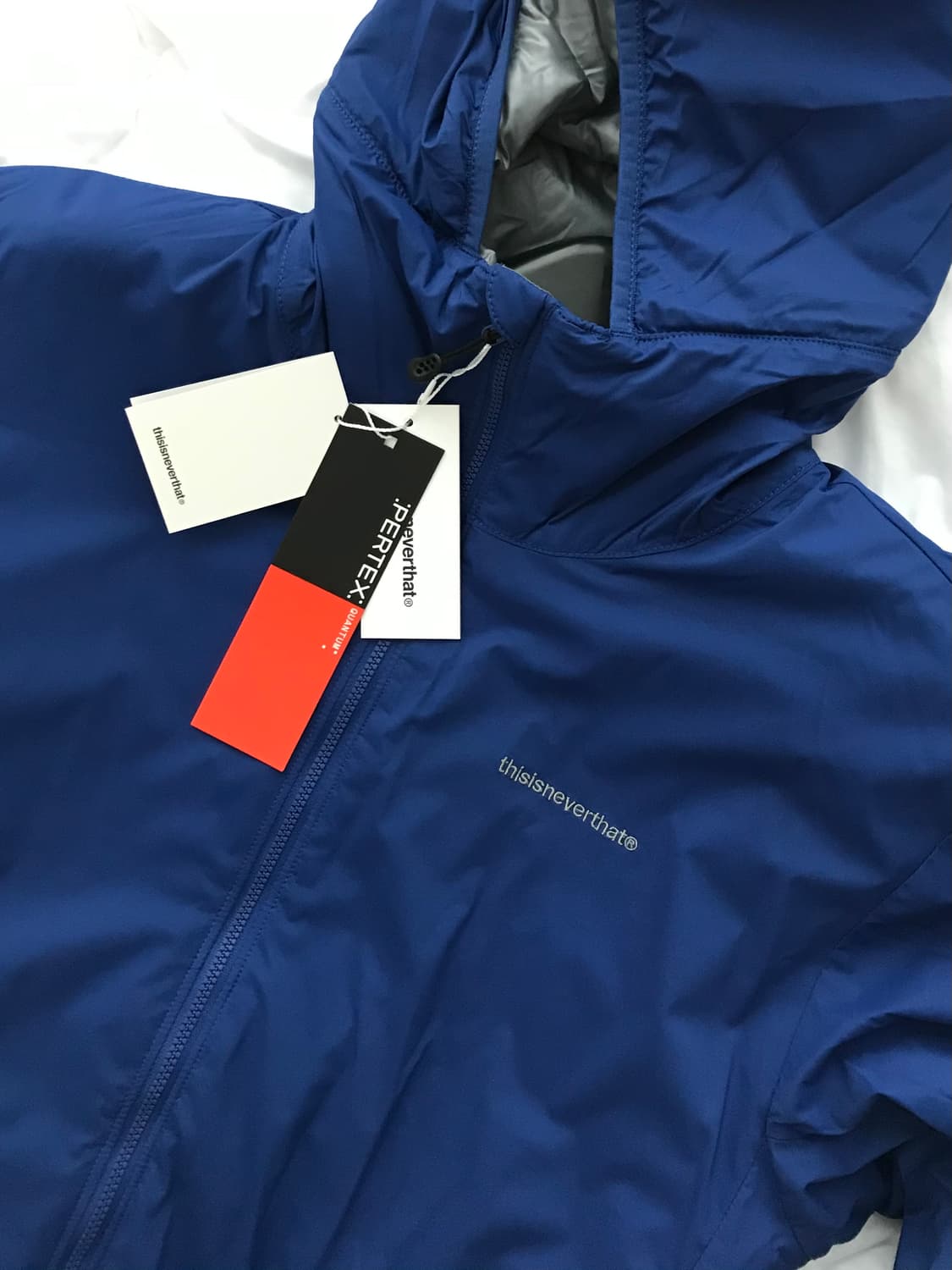 디스이즈네버댓 PERTEX Insulated Jacket Blue 상품이미지3