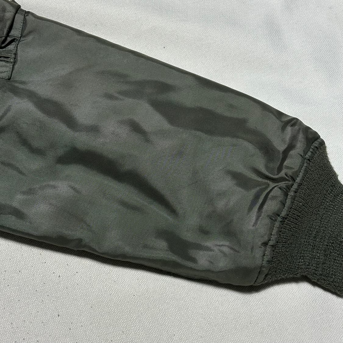 L 알파인더스트리 CWU-45/P 카키 플라이트 자켓 상품이미지7
