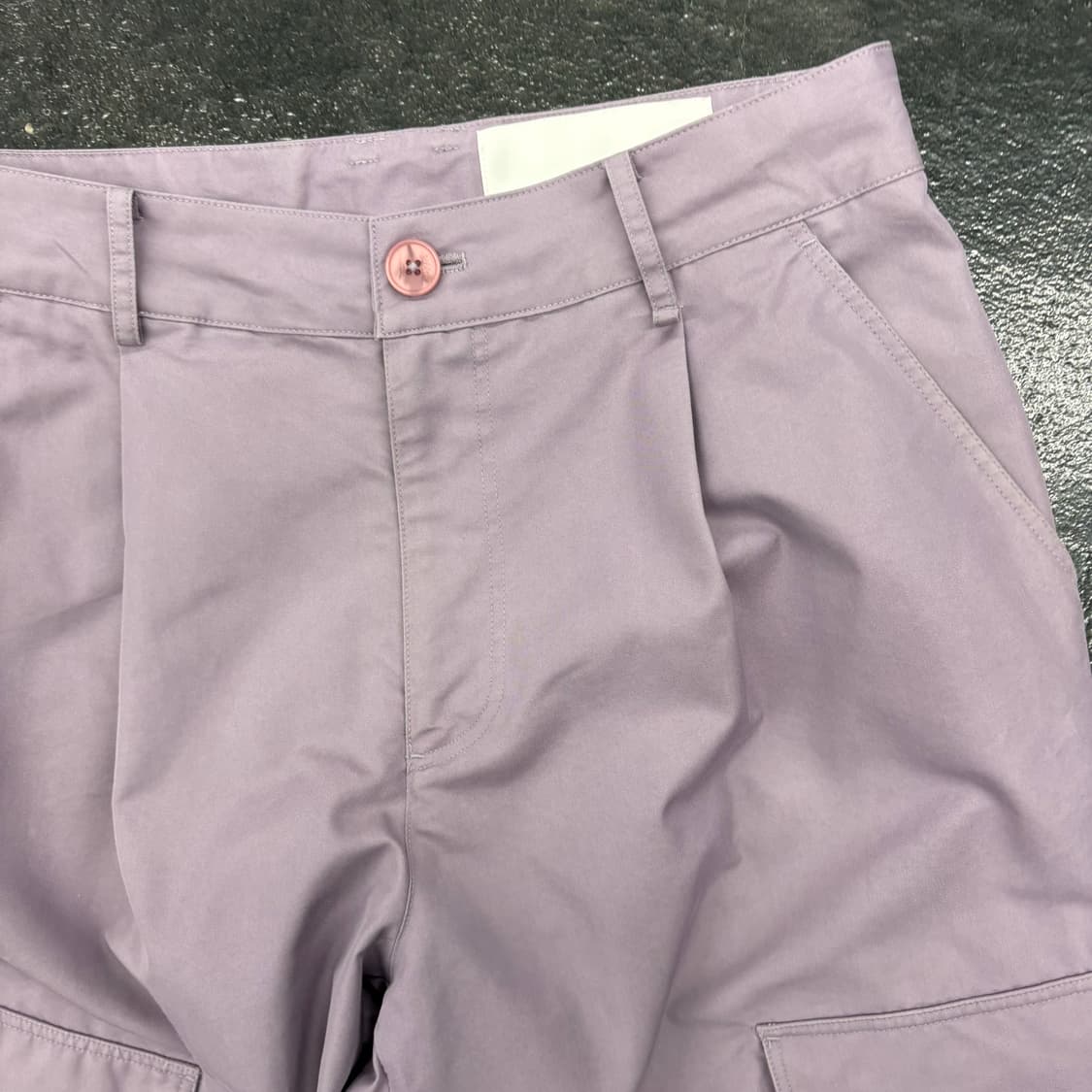 (30)Yiyae 와이드 카고 팬츠퍼플 상품이미지3