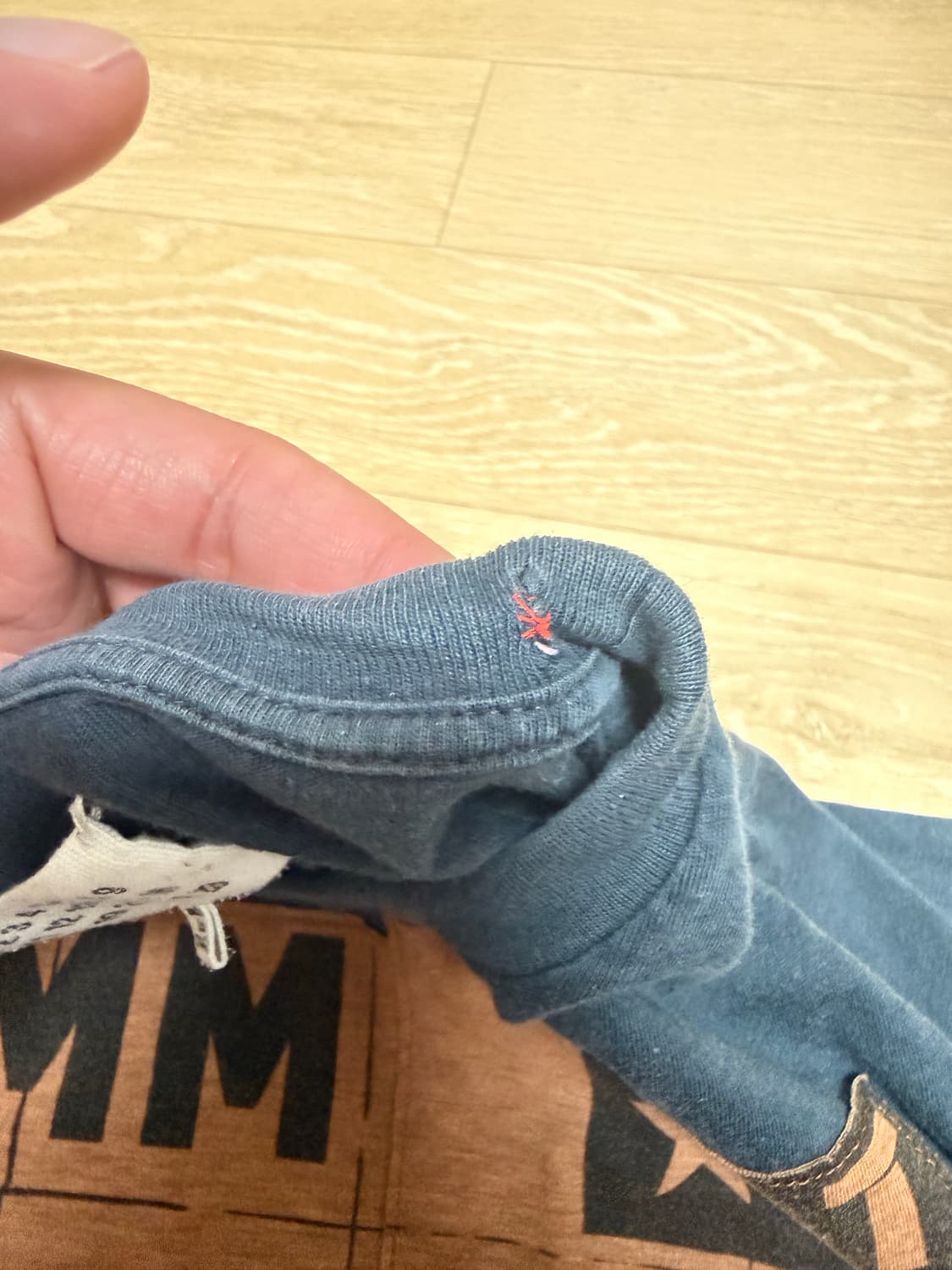 마르지엘라 웨스턴 패치워크 반팔 티셔츠 상품이미지6