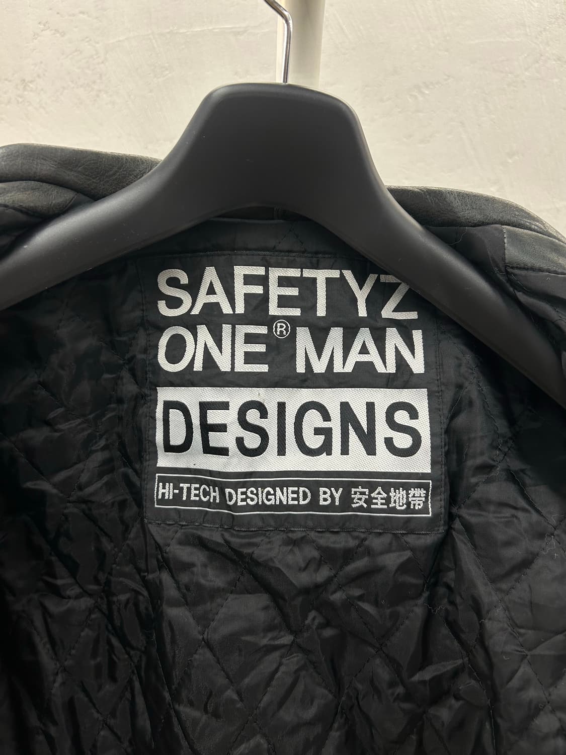 SAFETYZ 소가죽 빈티지 라이더 자켓 상품이미지5