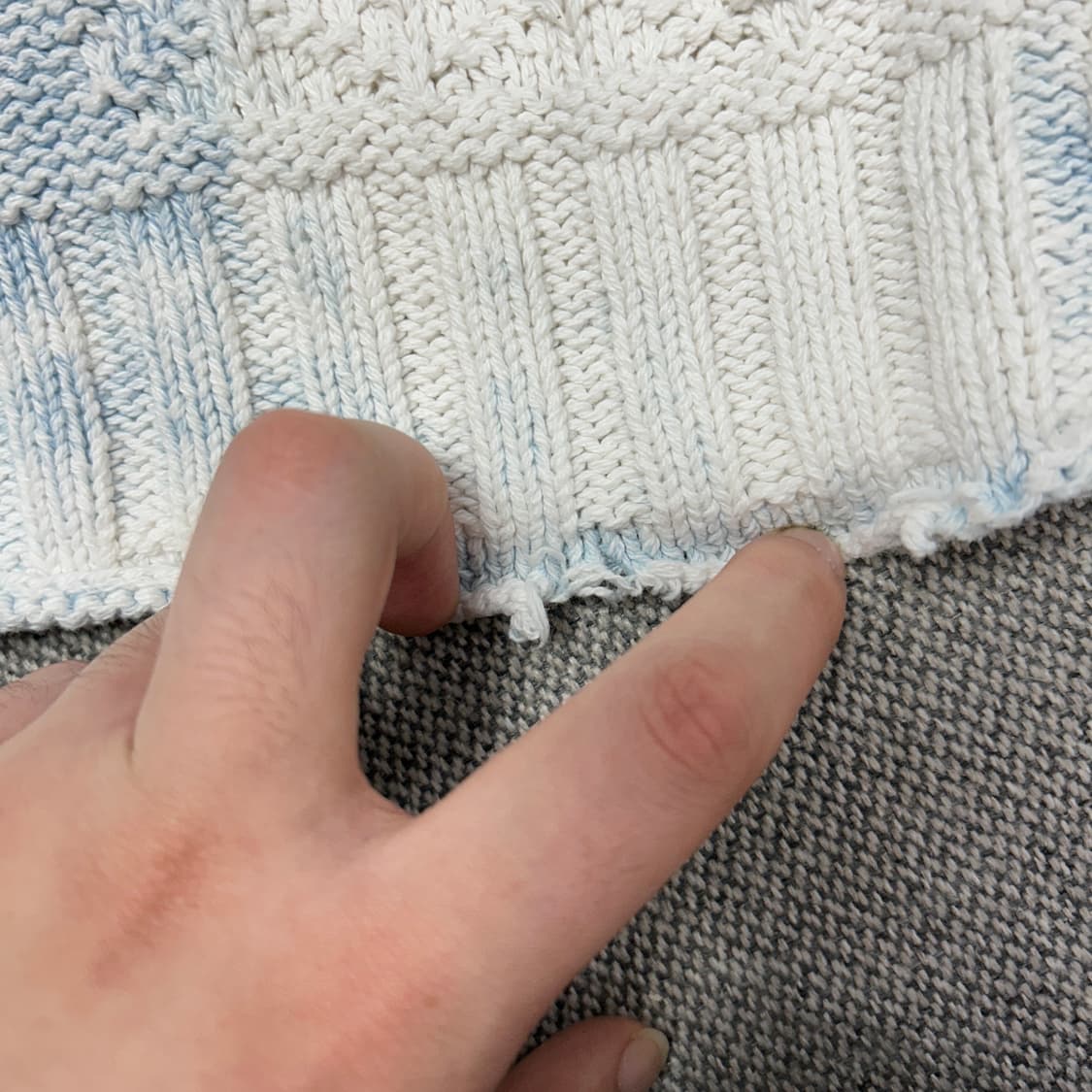 폴로 숄더버튼 노르딕 아란 케이블니트(XL) 상품이미지6