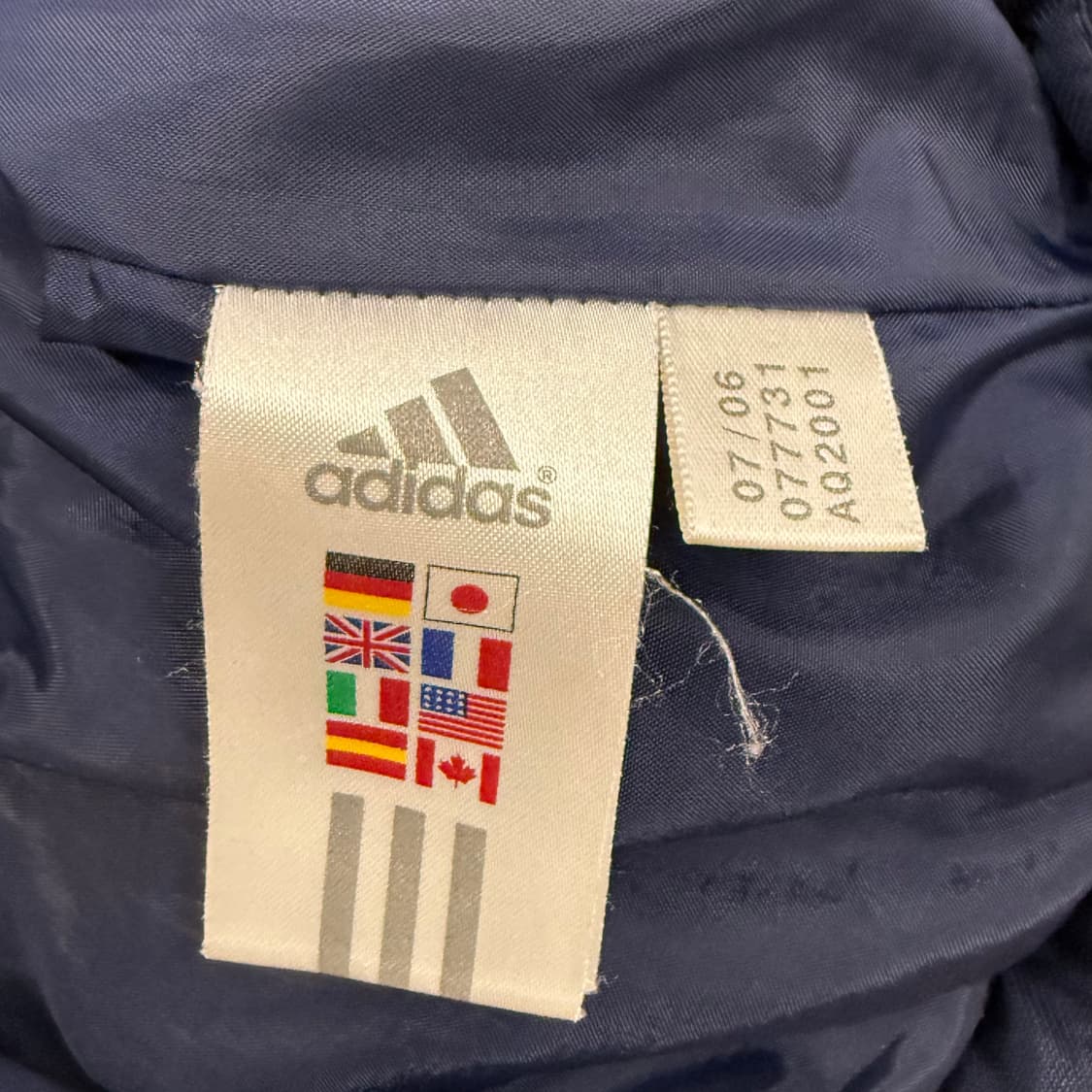 [정품/L] 아디다스 첼시 삼성스폰 벤치 점퍼 b16 상품이미지7