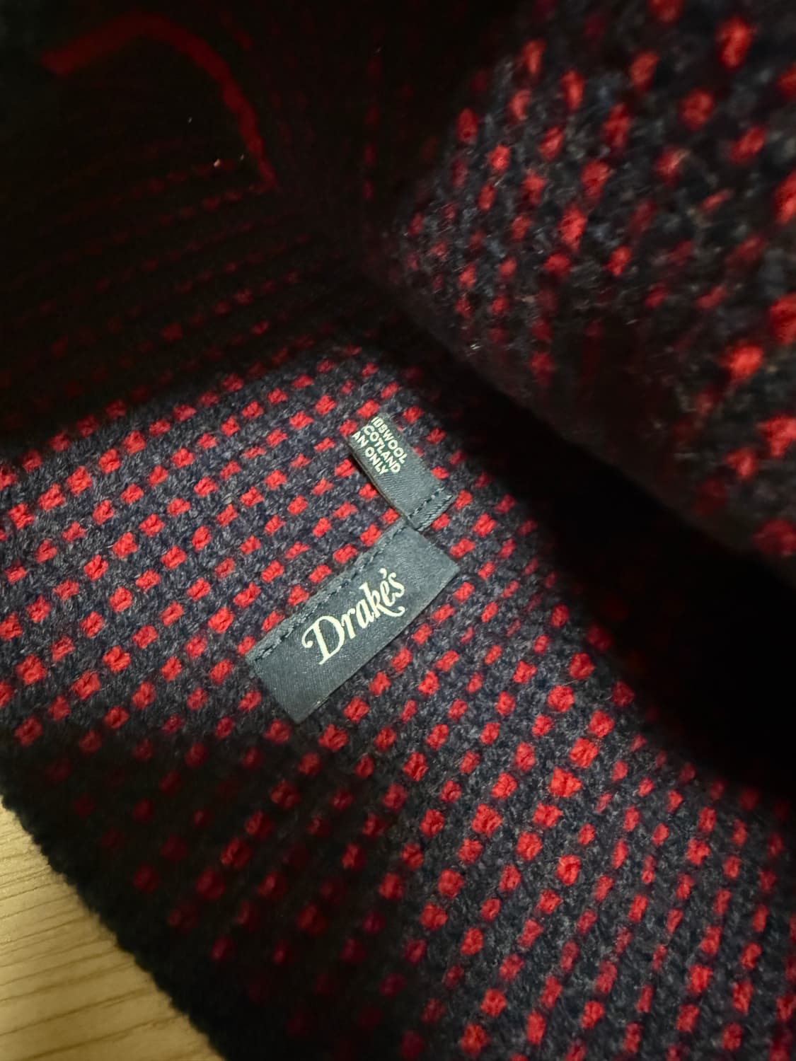 드레익스 램스울 투톤 비니 상품이미지2