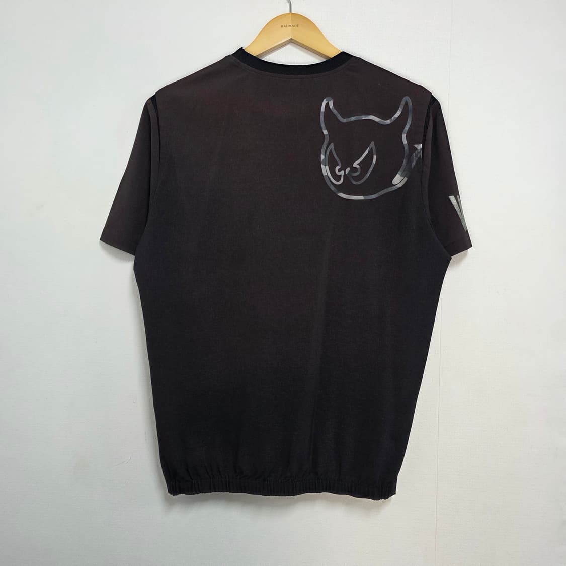 95 WAAC 골프 카모 다크브라운 우븐 반팔티셔츠 상품이미지3