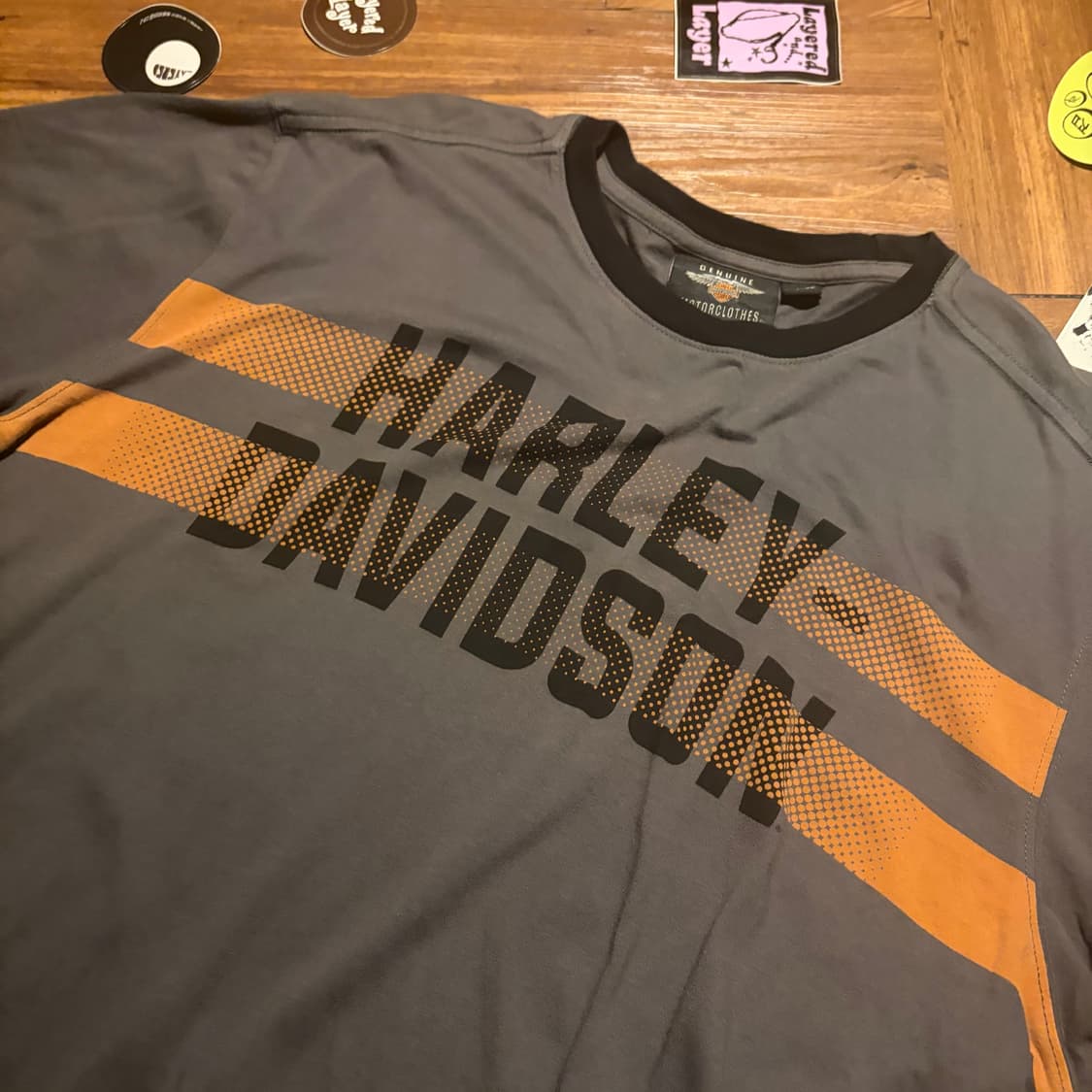 HARLEY DAVIDSON 레이싱 스트라이프 티셔츠 상품이미지5