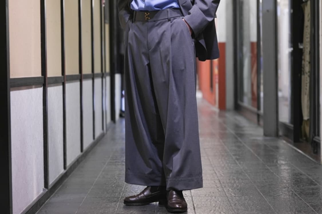 [새상품] kolor beacon 컬러비컨 컬러 비콘 브라운 슬렉스 팬츠 상품이미지9