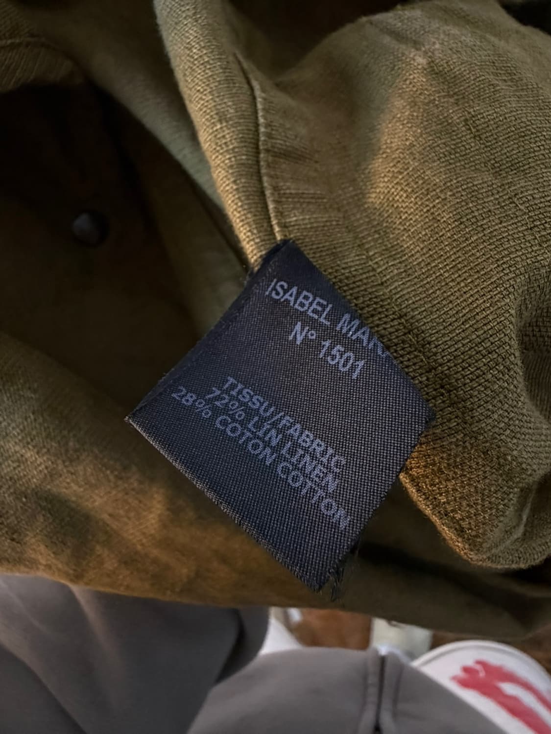 이자벨마랑 린넨 코튼 더블 자켓  상품이미지7