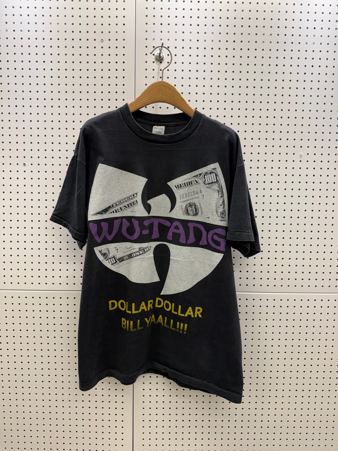 빈티지 우탱 클랜 로고 프린팅 반팔 티셔츠 U1448 상품이미지2