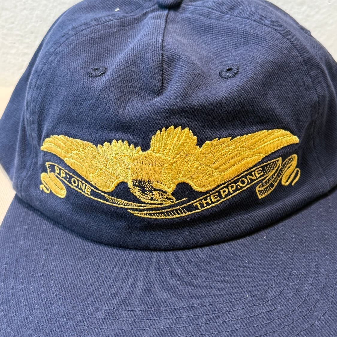 빈티지 무드 네이비 캡  상품이미지5