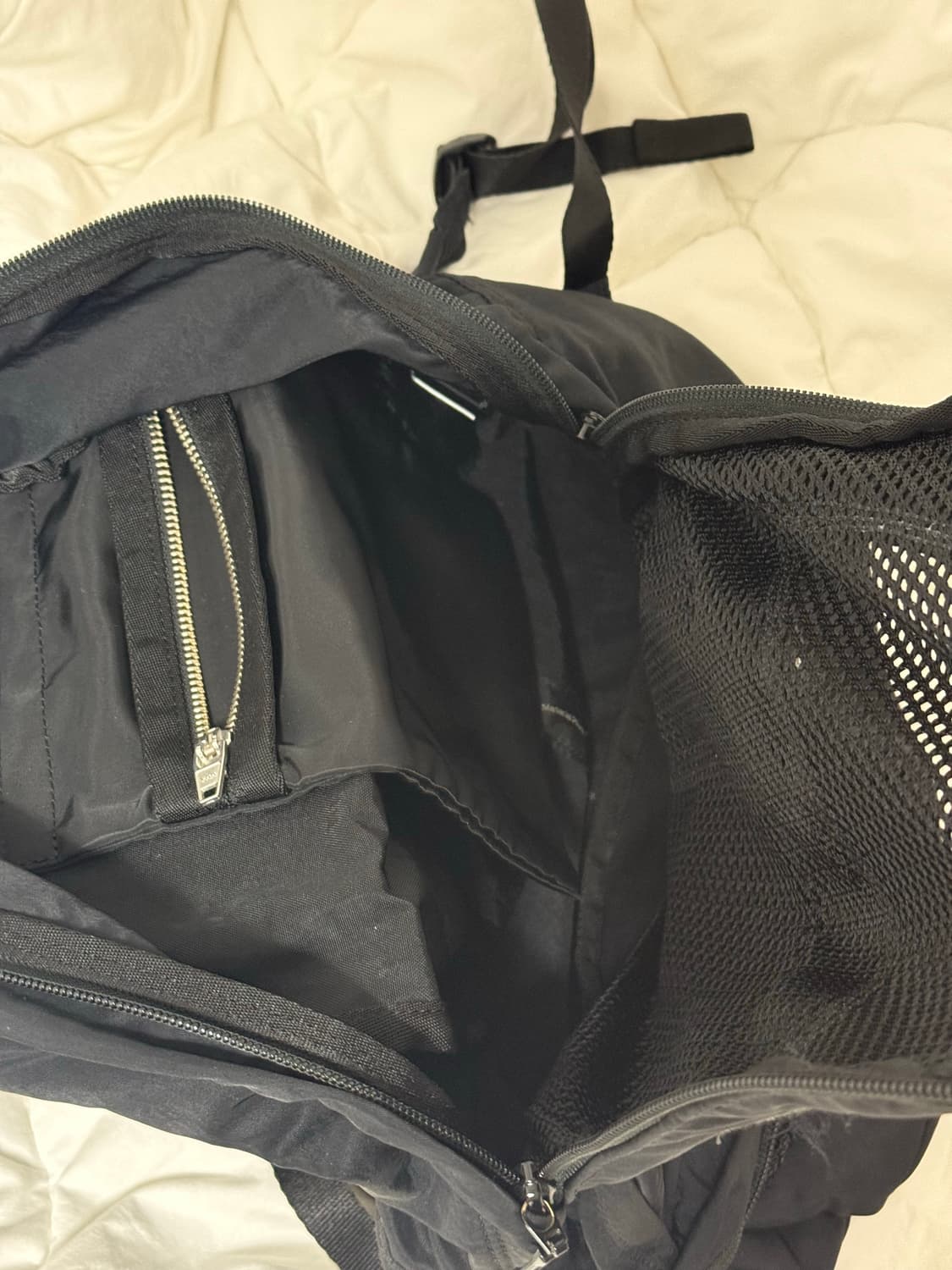 MPQ 블랙 백팩 가방 상품이미지5