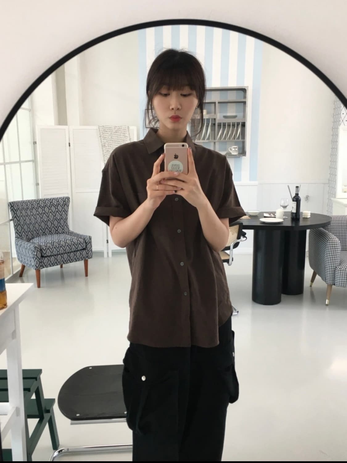 피넛데이즈 스테디 린넨 하프 남방 상품이미지6