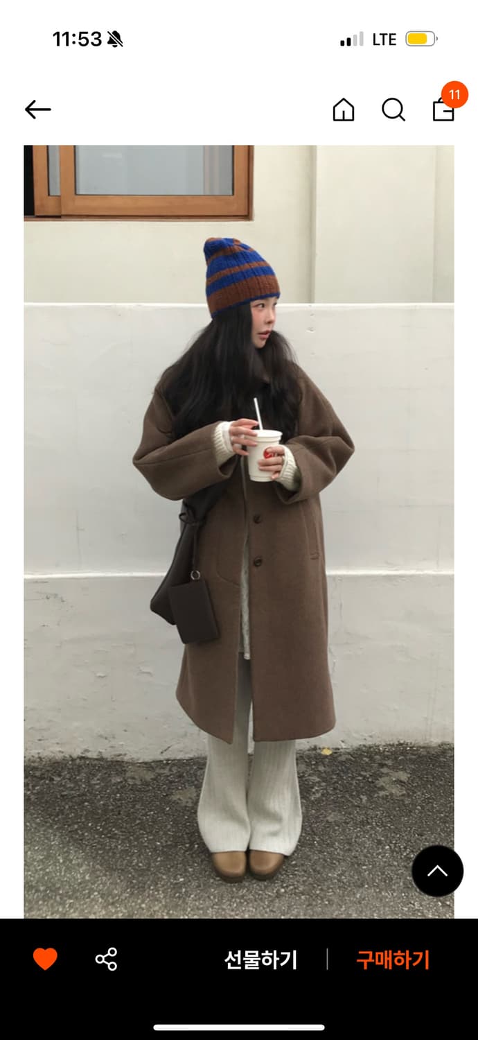 헤이그 a wool single coat 상품이미지2