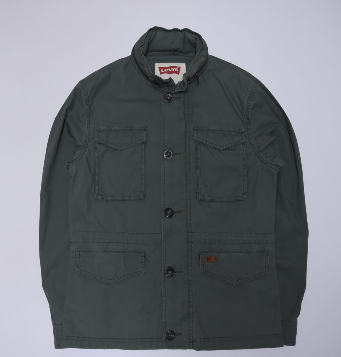 리바이스 후드 야상 M 올리브 상품이미지2