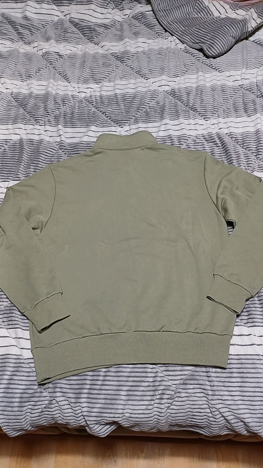 Jeep 반집업 오버핏맨투맨 실측105 가슴61 기장73 상품이미지3