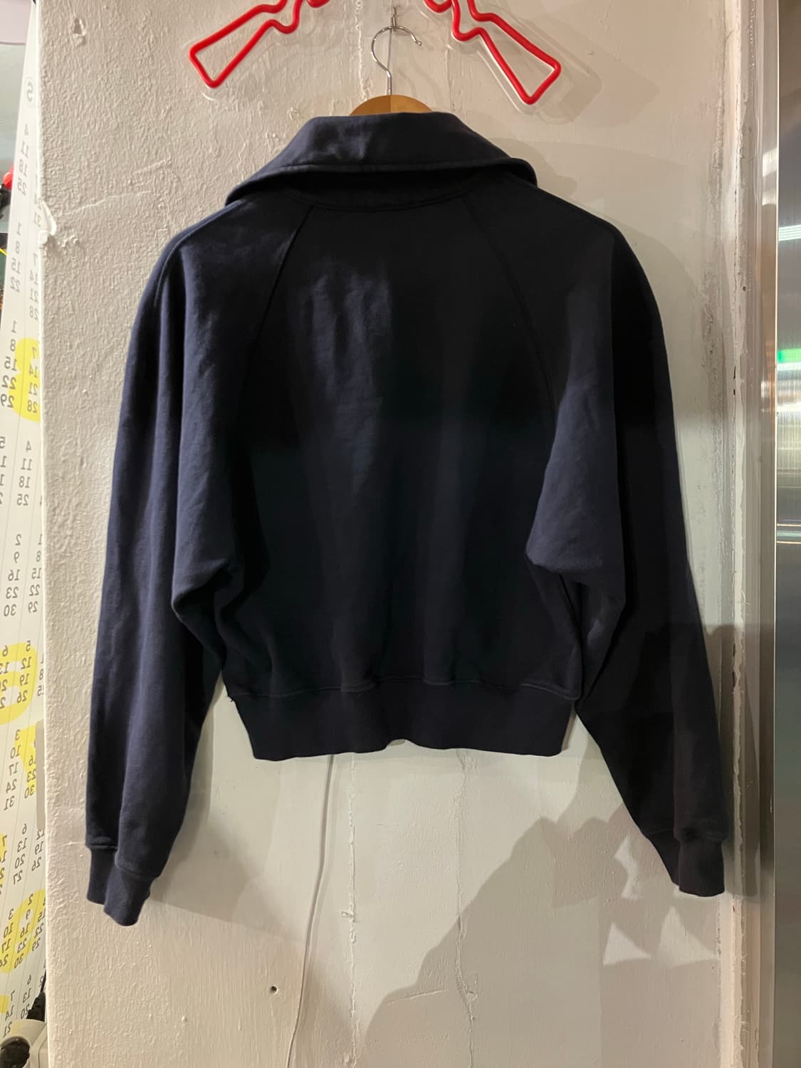 렉토 네이비 하프집업 맨투맨 상품이미지6