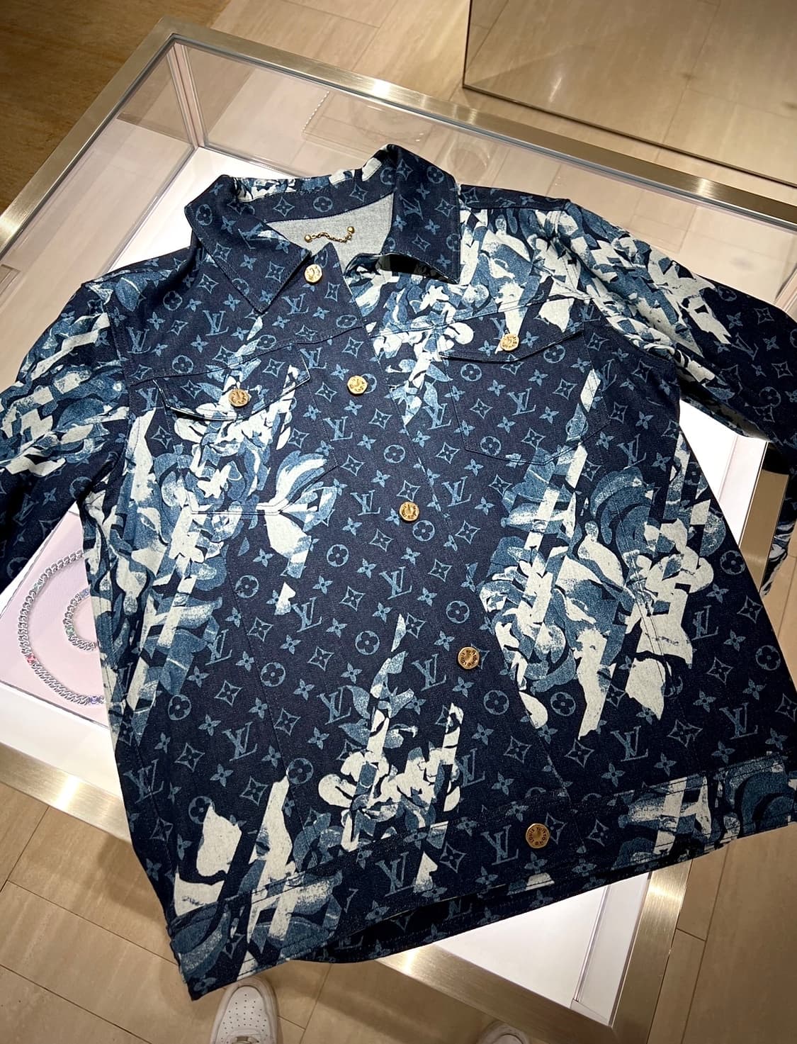 루이비통 모노그램 프린티드 데님 자켓 50size 상품이미지1