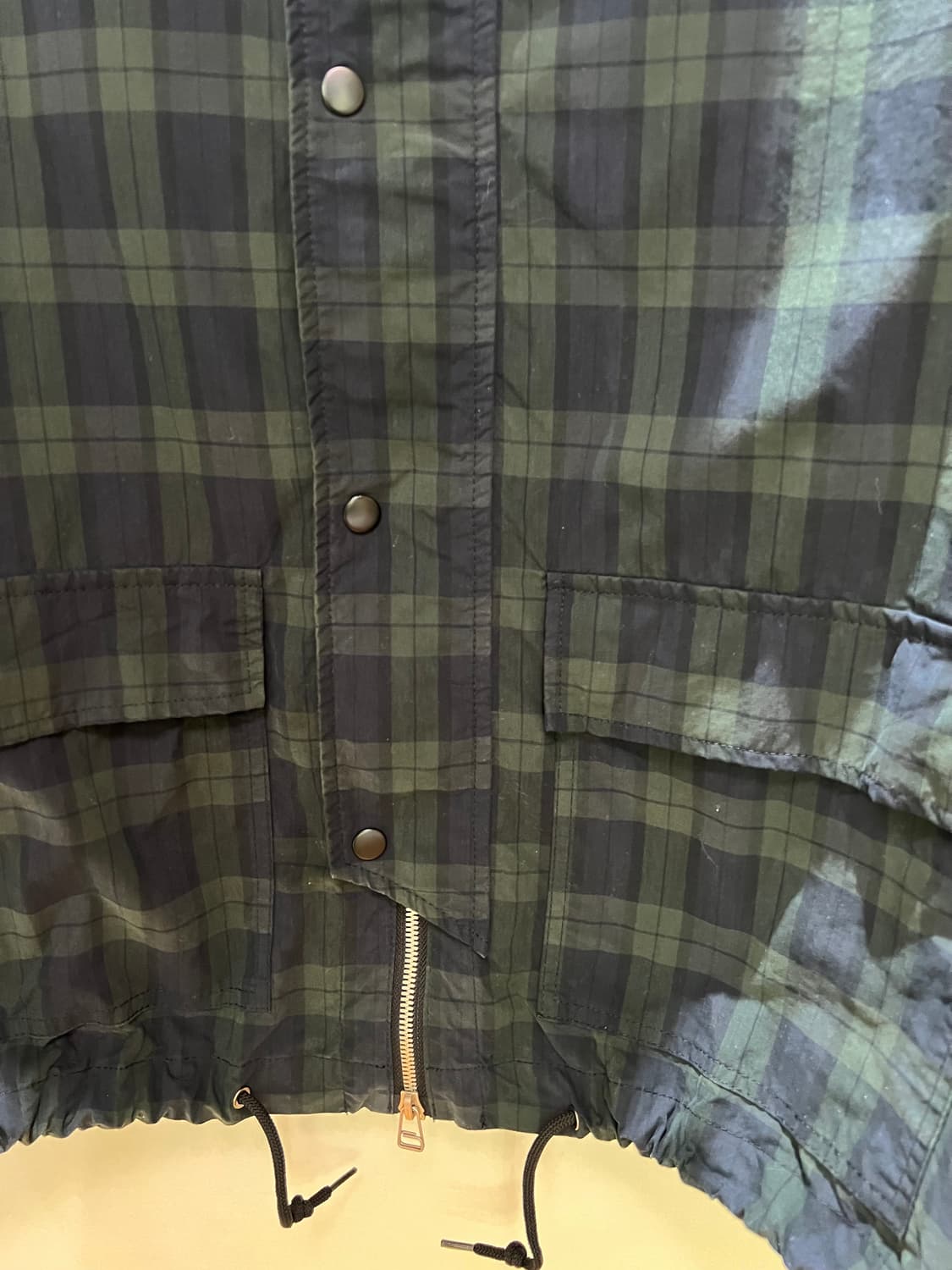 파르티멘토(partimento) 체크 윈드브레이커 L 상품이미지7