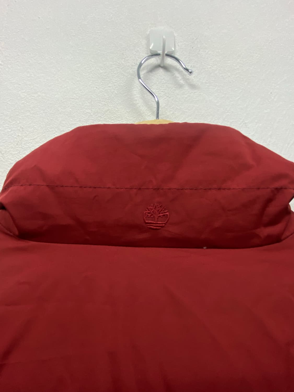 팀버랜드 버건디 컬러 패딩 S-M 상품이미지6