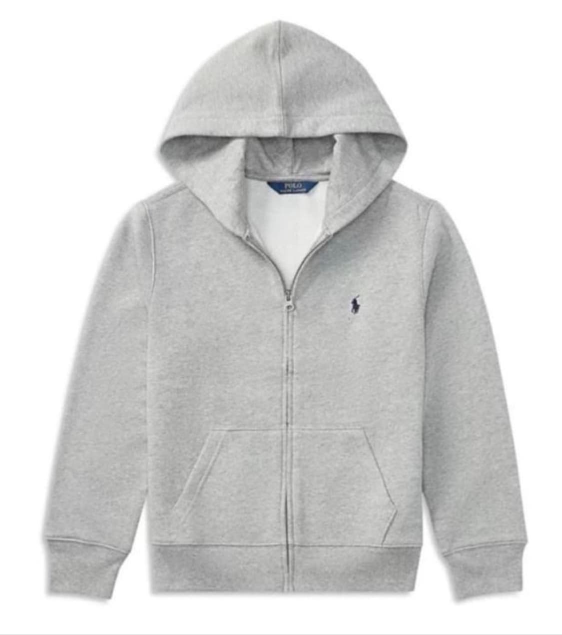 폴로 후드집업 그레이 상품이미지1