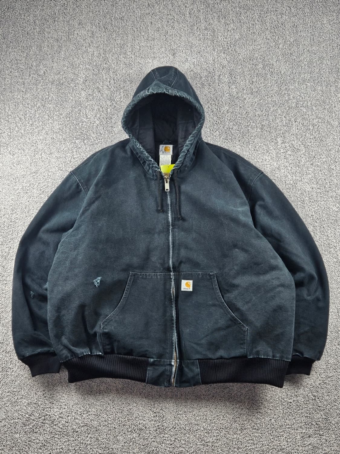 칼하트 J140 덕 캔버스 후드 액티브 워크 자켓 (4XL)/ 10788 상품이미지1