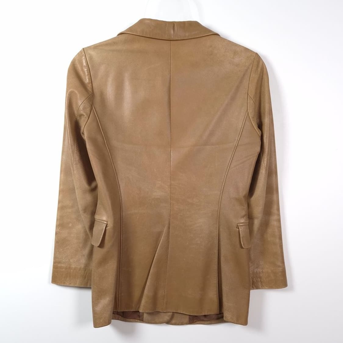 DECO 리얼 램스킨 싱글 레더 자켓 S 상품이미지2