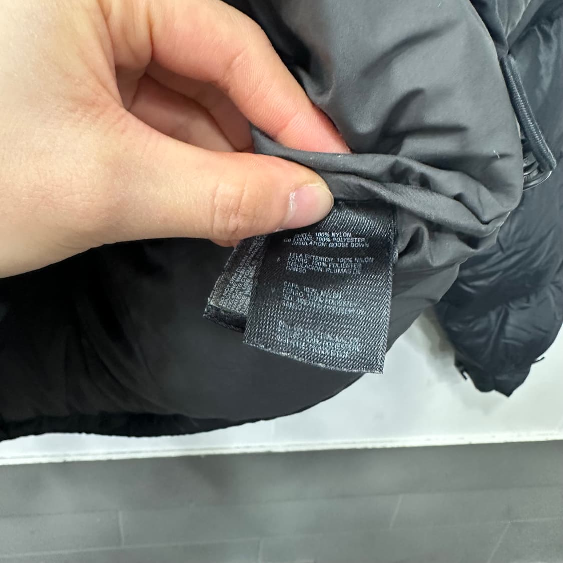 노스페이스 700 눕시 패딩 상품이미지4