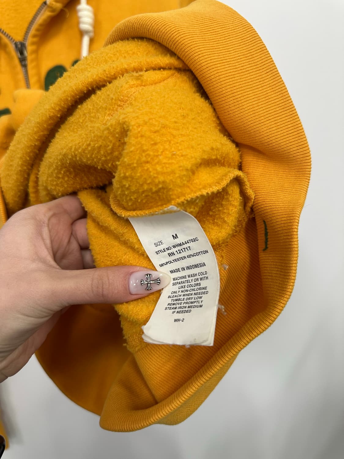 후아유 머스타드 후드집업  상품이미지3