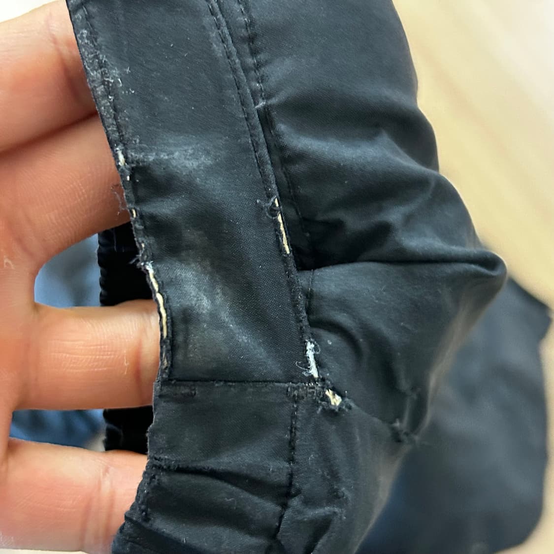 몽벨 고어텍스 블랙 투웨이 패딩 L 상품이미지6