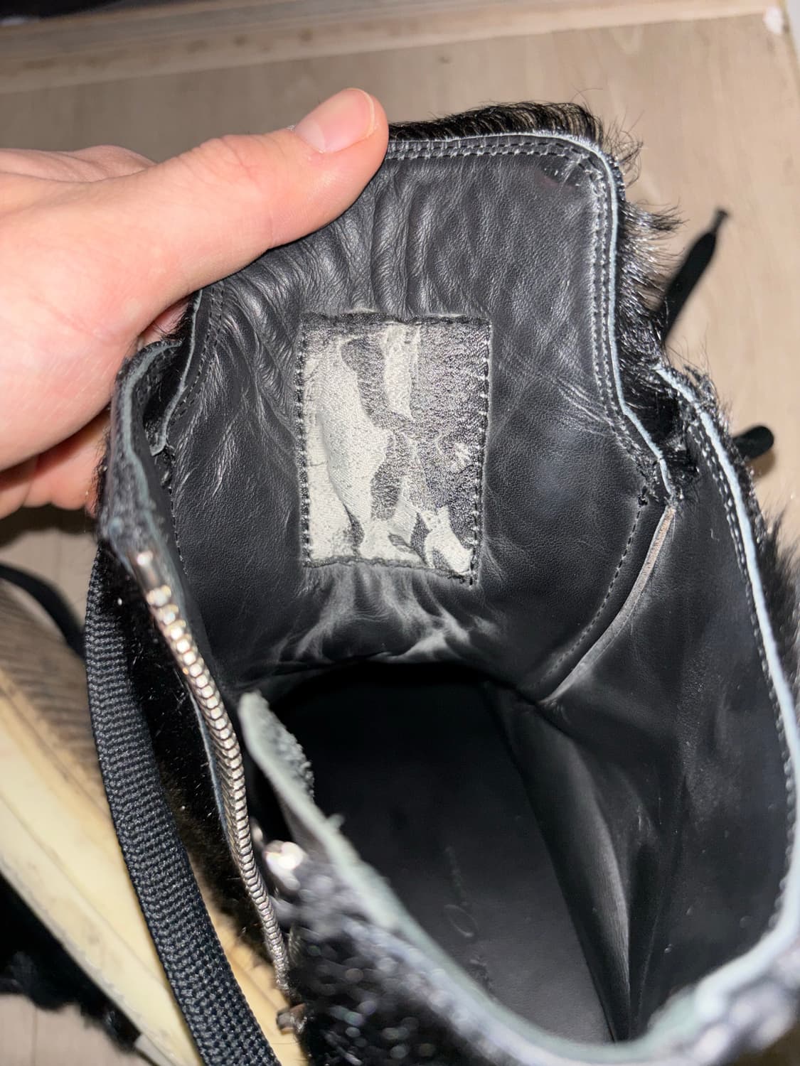 릭오웬스 라몬즈 송치 하이 상품이미지4