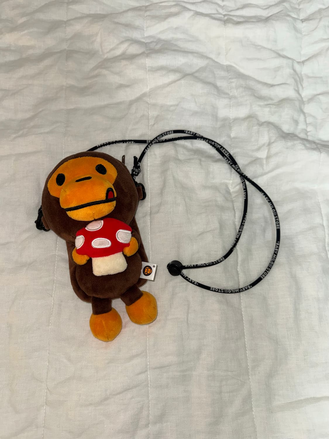 베이프 베이비마일로 플러쉬 모바일백 머쉬룸 상품이미지1