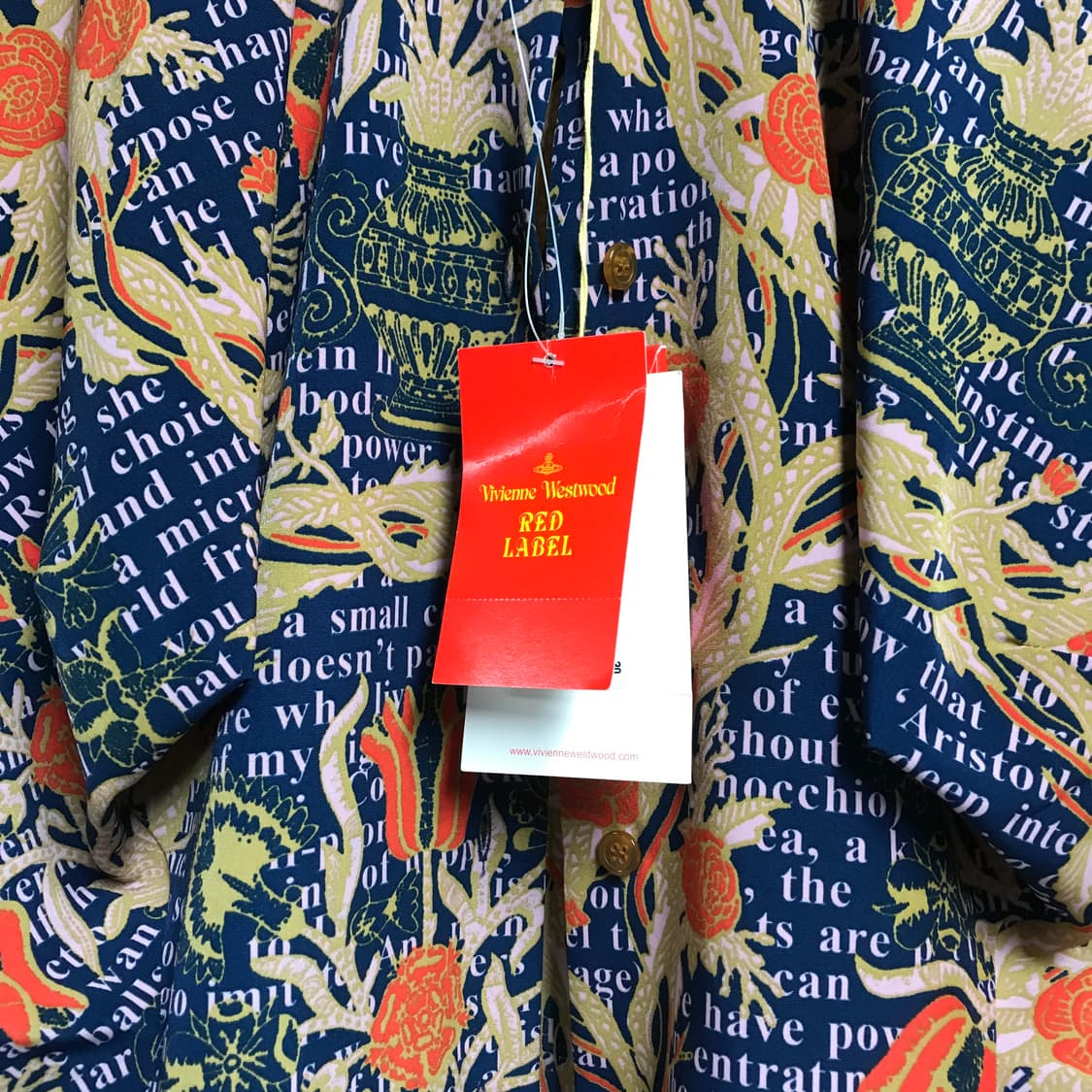 비비안웨스트우드 셔츠 새상품 M(W) 상품이미지4