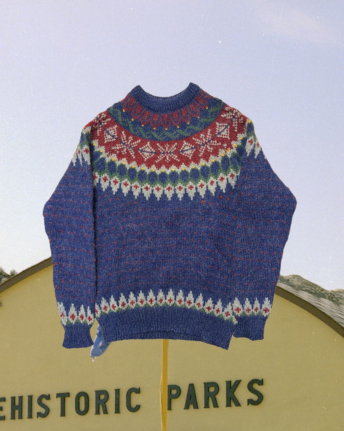 울리치 빈티지 노르딕 스웨터 상품이미지3