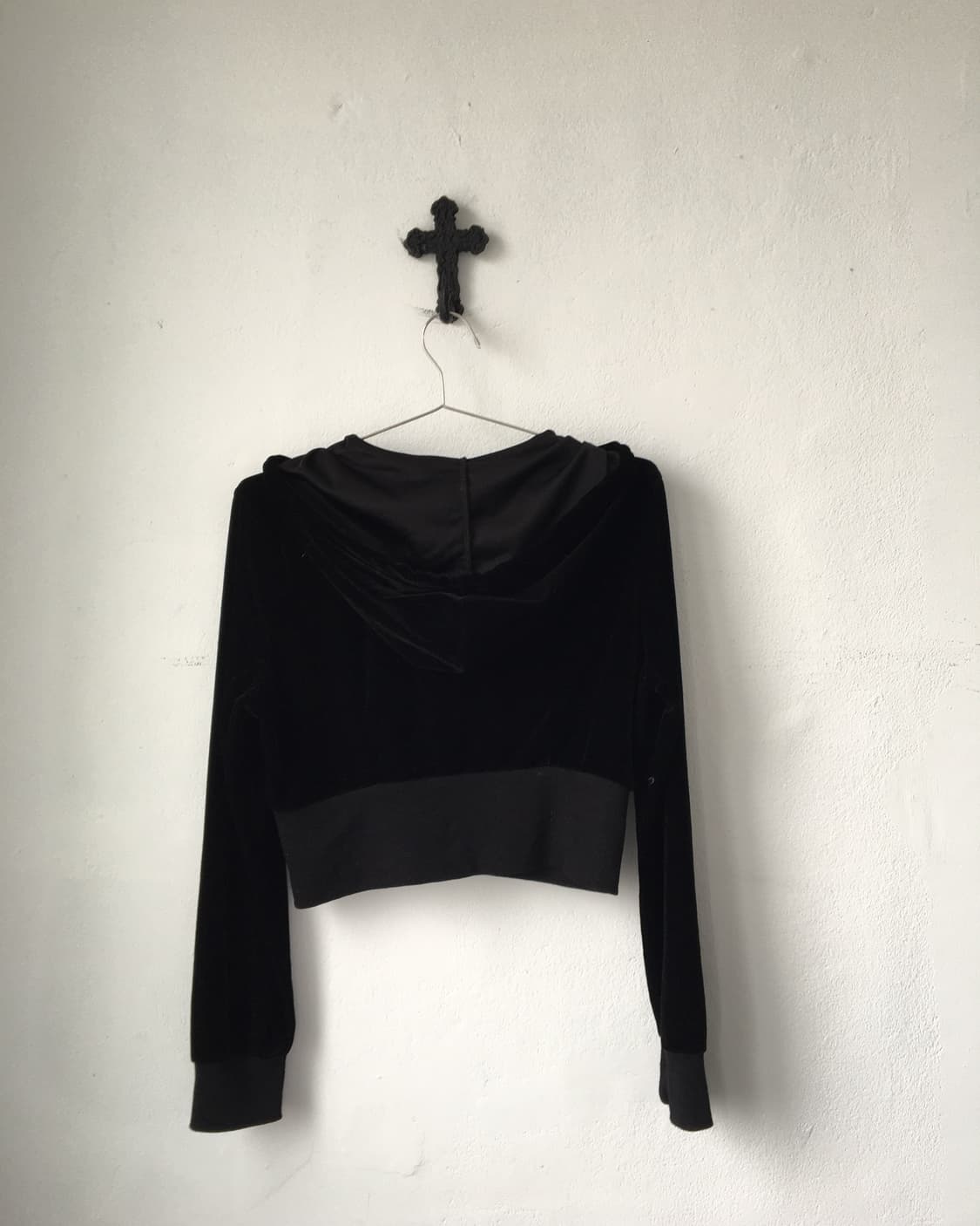 Velvet hood zip up 상품이미지3