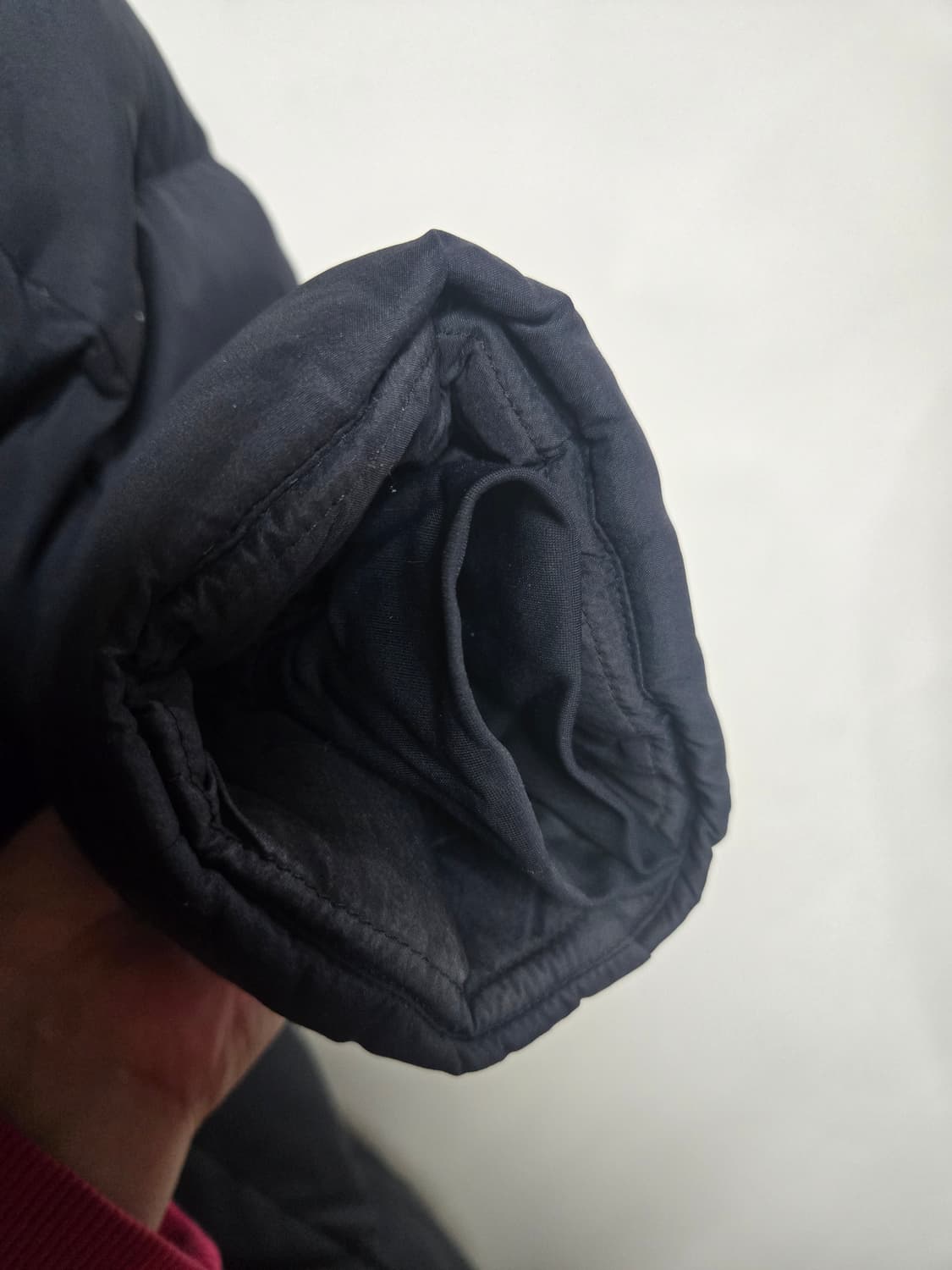 데상트 스위스 스킴팀 덕다운 롱패딩 블랙 M 상품이미지5