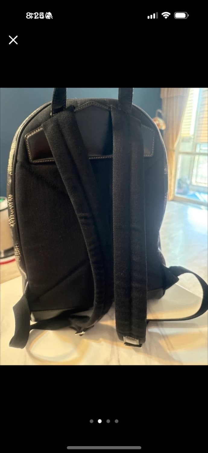 버버리블랙 프린트로고 백팩 상품이미지2